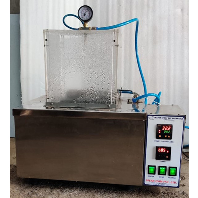 Water Spray Off Tester
